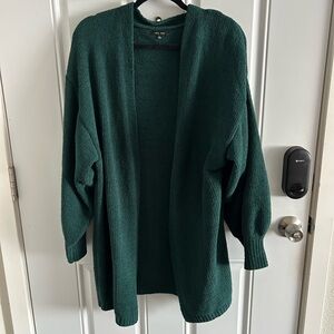Love Tree Forest Green Cardigan